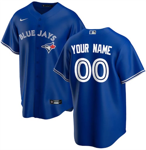 Men's Toronto Blue Jays ACTIVE PLAYER Custom MLB Stitched Jersey
